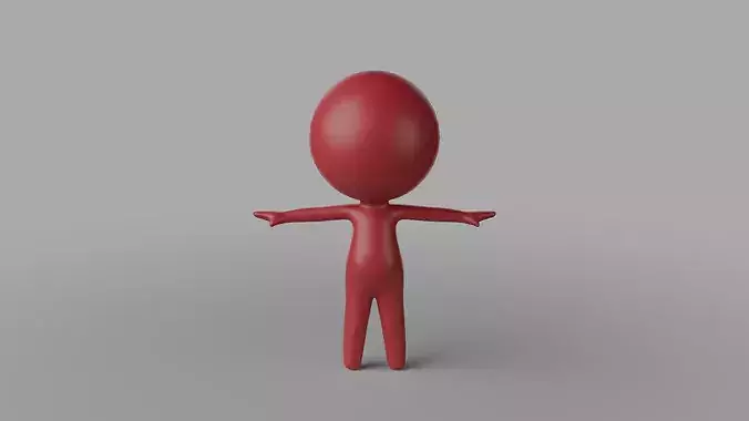 Rigged Cute Mascot 03