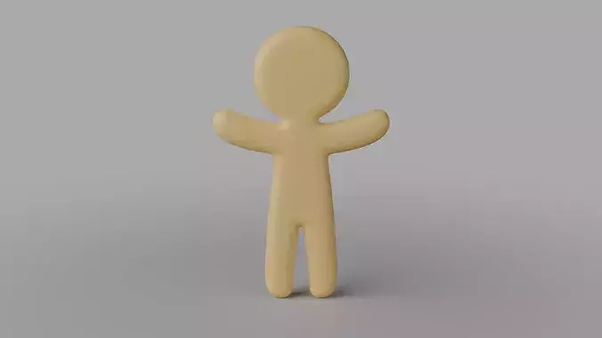 Rigged Cute Mascot 04