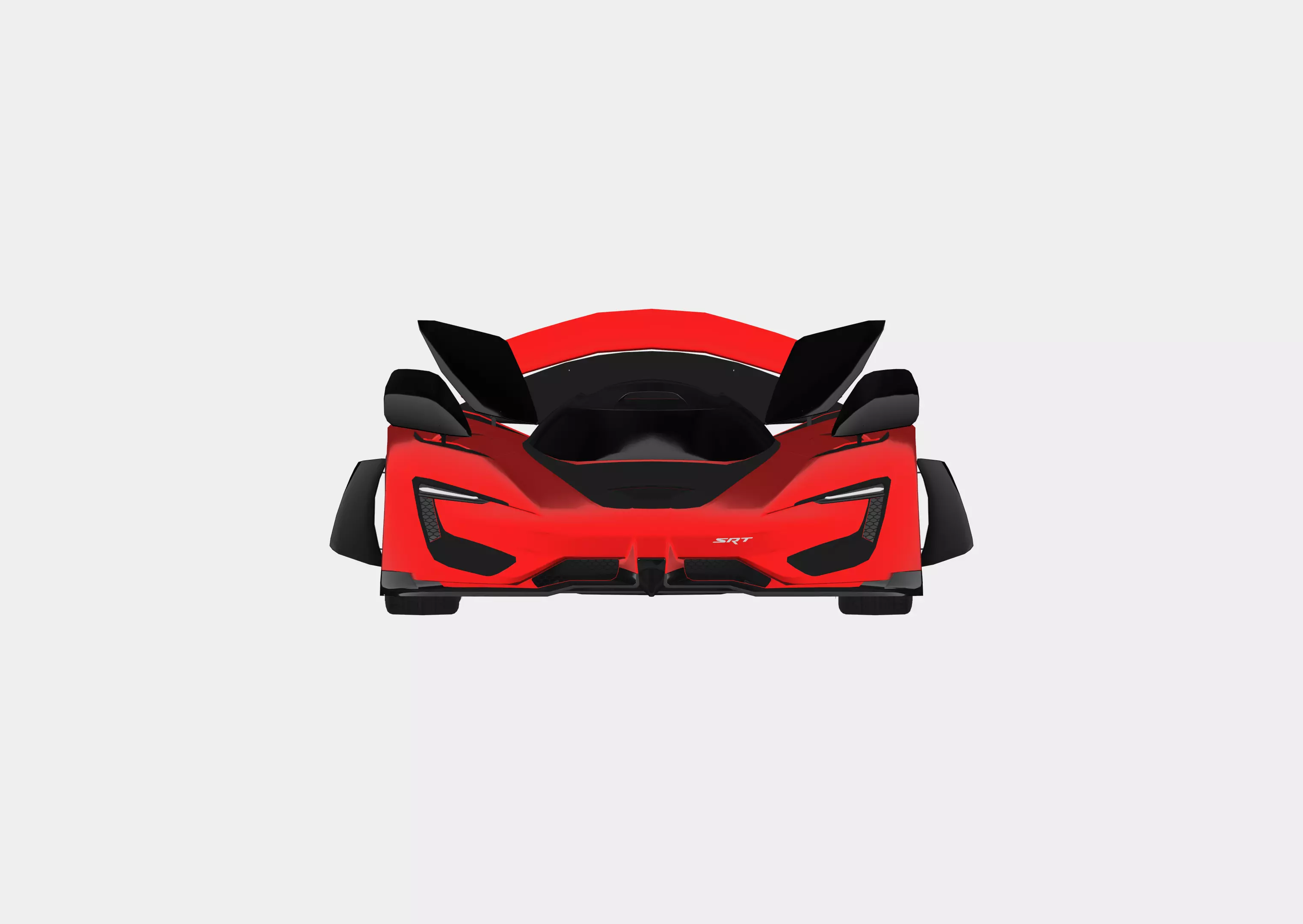 DODGE SRT TOMAHAWK 3D print model