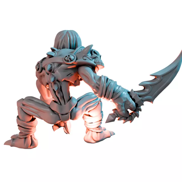 Shadow Stalker Undeadaassassin V - Resin Miniature Figurine 3D print model