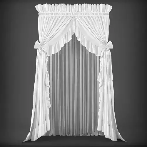 Curtain 3D model 270