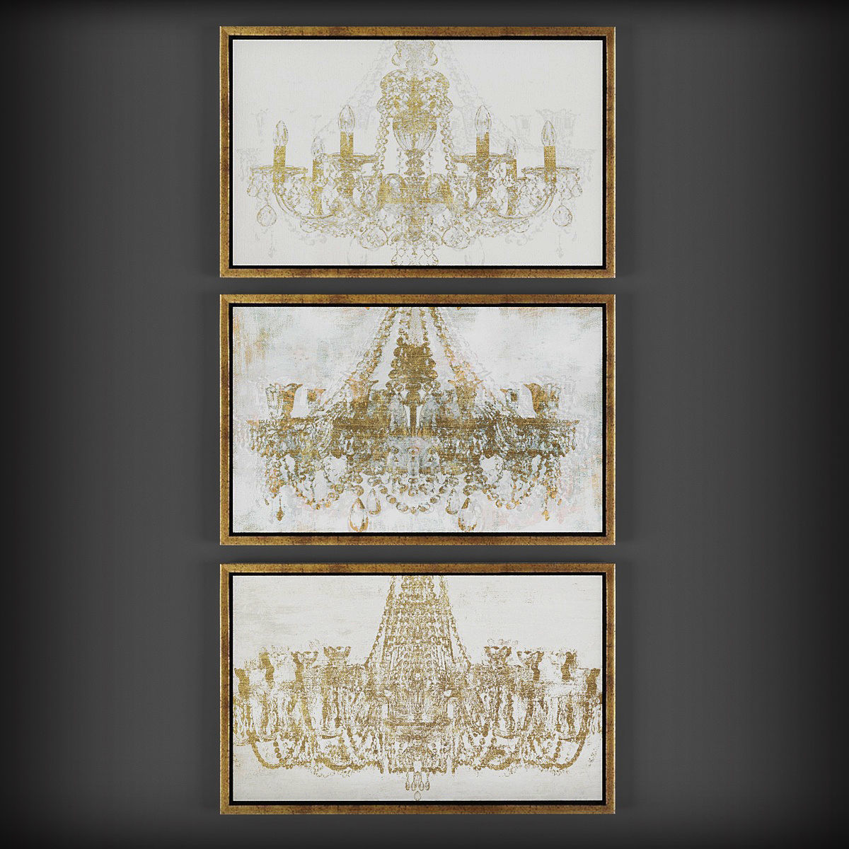 Picture Frames Low-poly 3D model_1