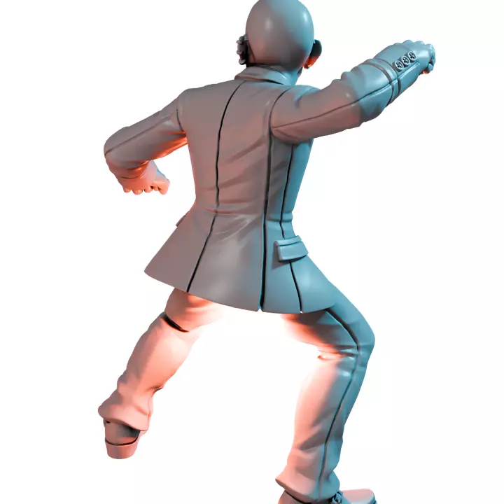 The Professional Corporate Hitman V - Board Game Miniature STL 3D print model