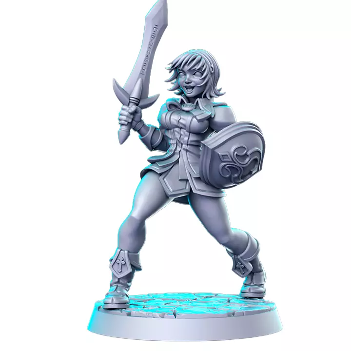 Cassandra II - Scale Tabletop Model 3D print model