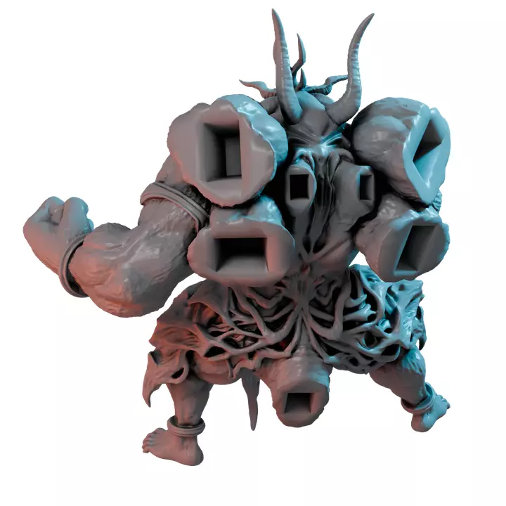 Sephirot Xiv VII - Heroic Scale Miniature 3D print model