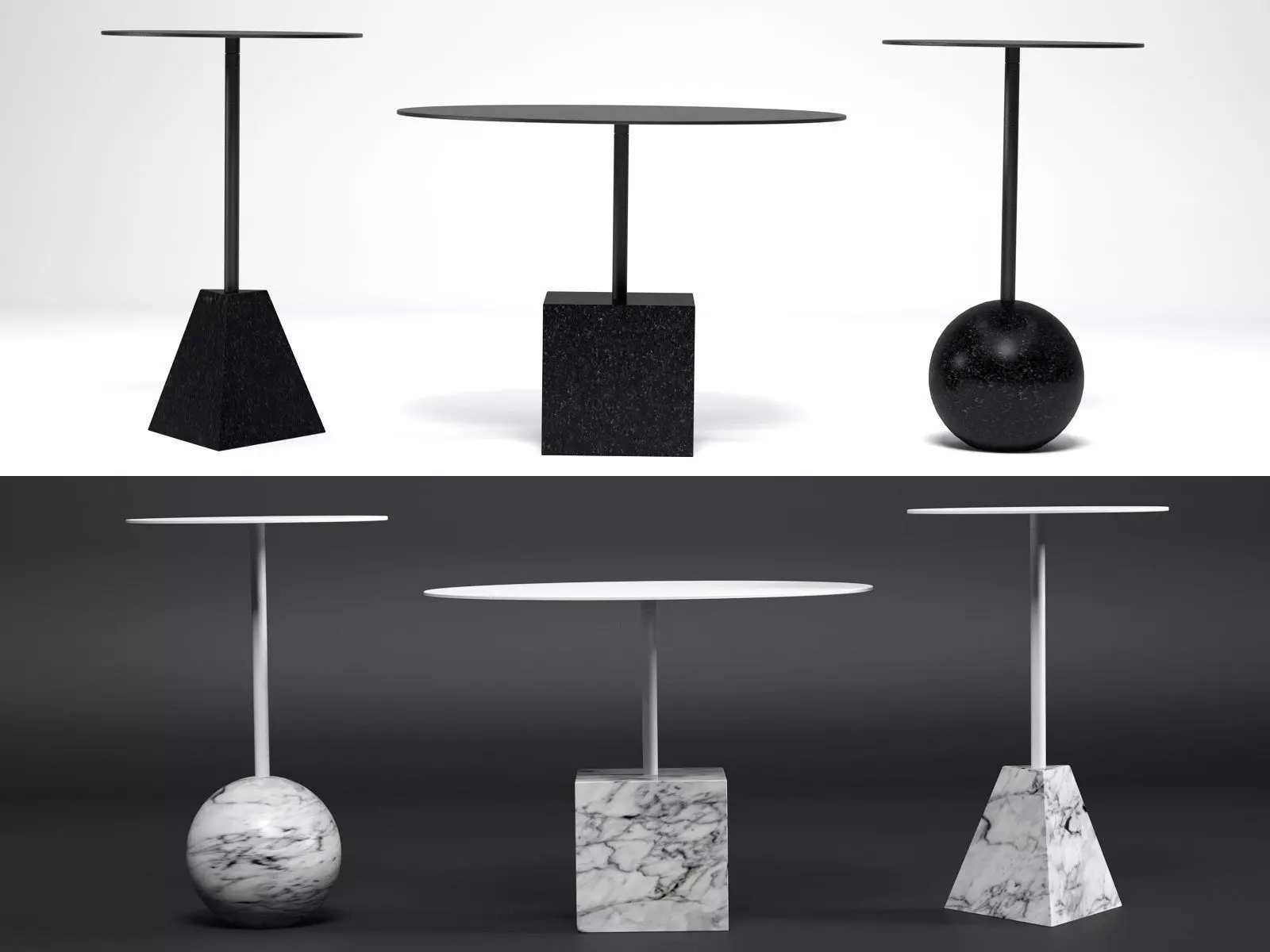 Knockout tables Free 3D model_2