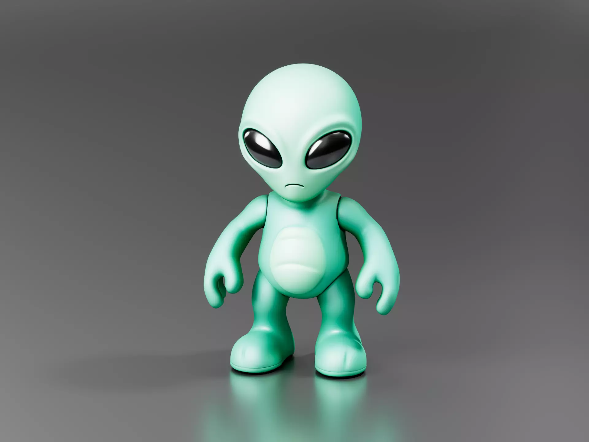 Alien Creature 3D print model