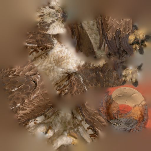 Bird Photorealistic Posed Low-poly 3D model_7