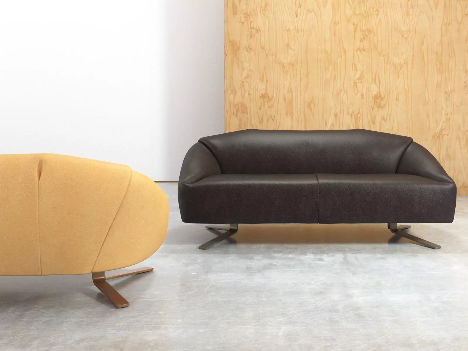 DS-373 Sofas 3D model_2