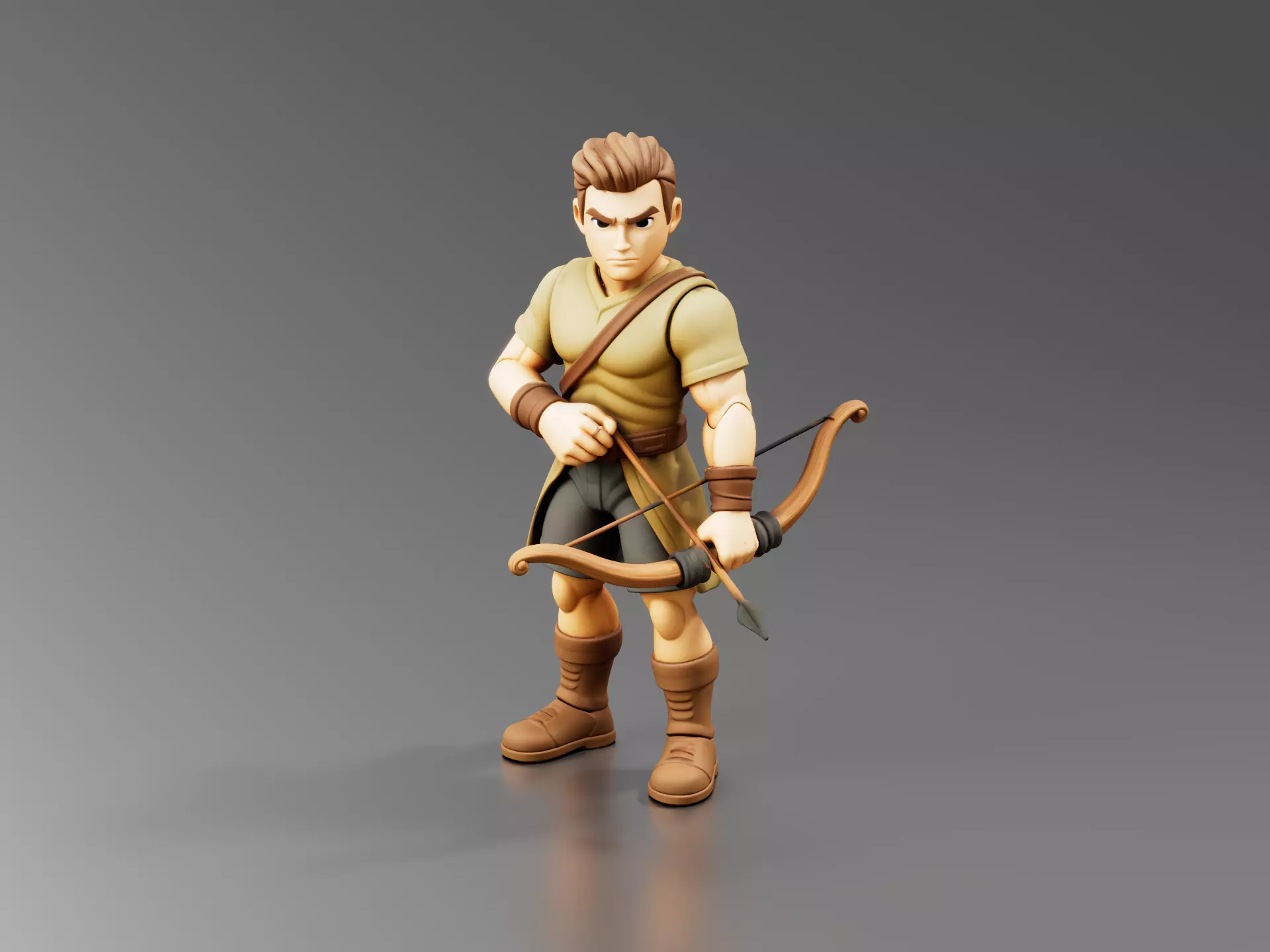 Archer Figure 3D print model