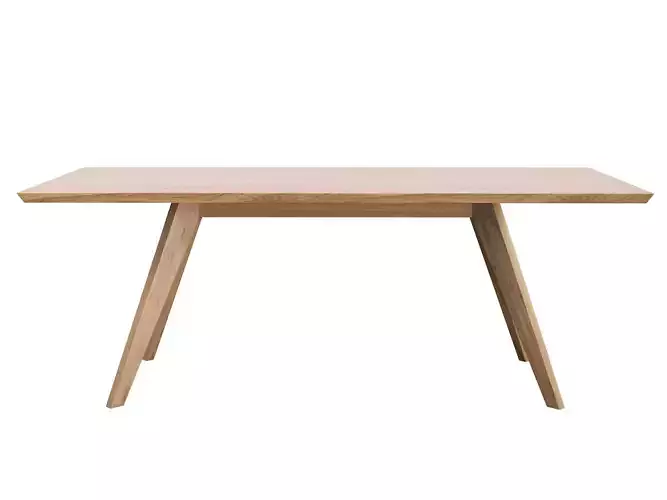 Cena wooden table with three legs