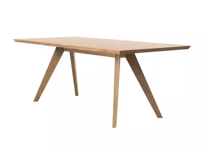 Cena wooden table with three legs