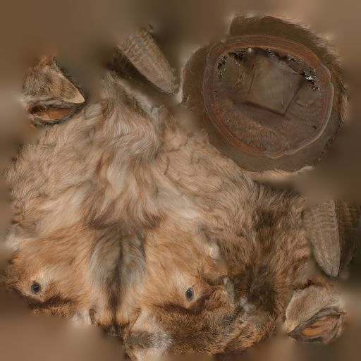 Goat Head Photorealistic Low-poly 3D model_7