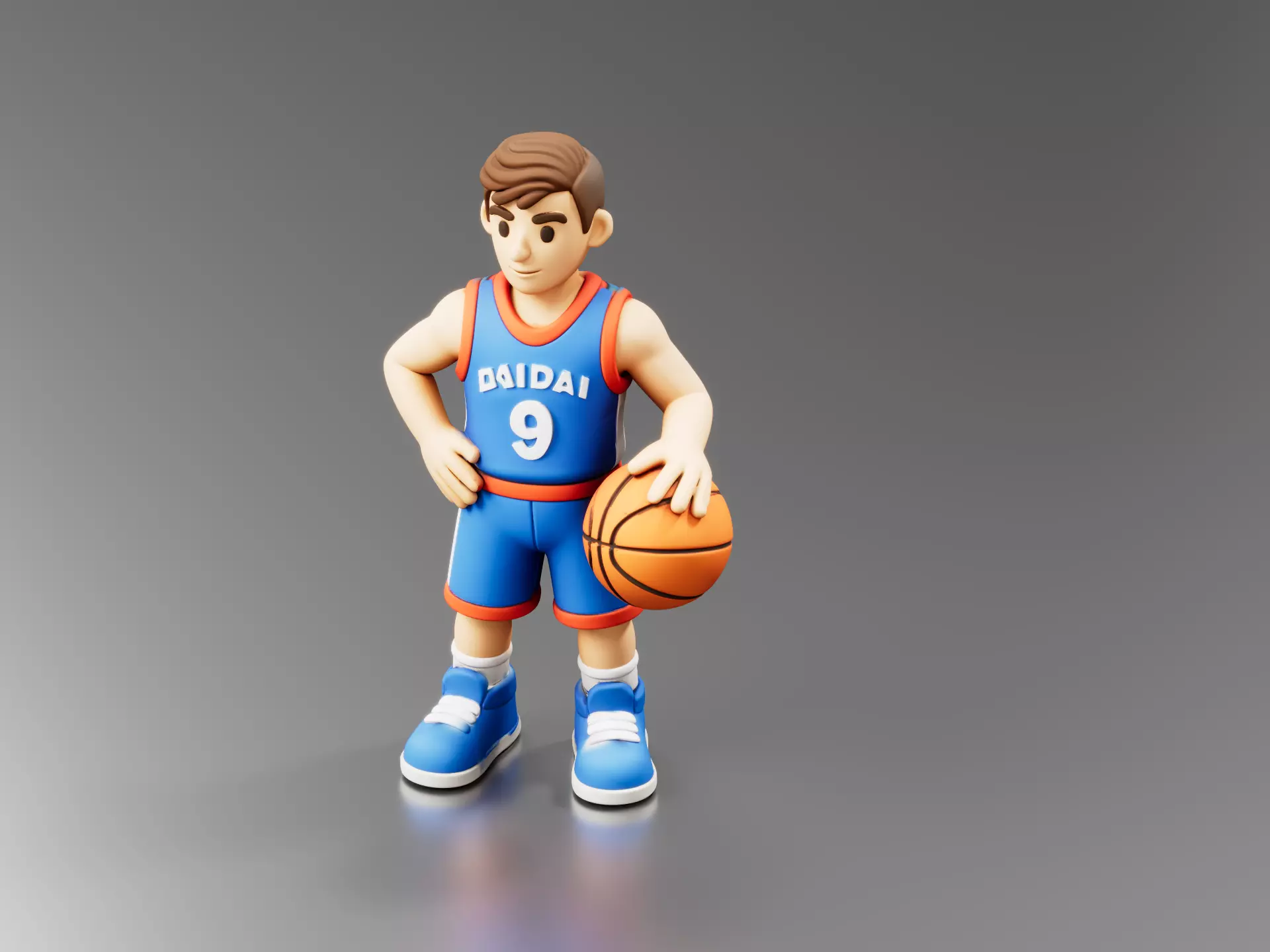 Basketball Player 3D print model