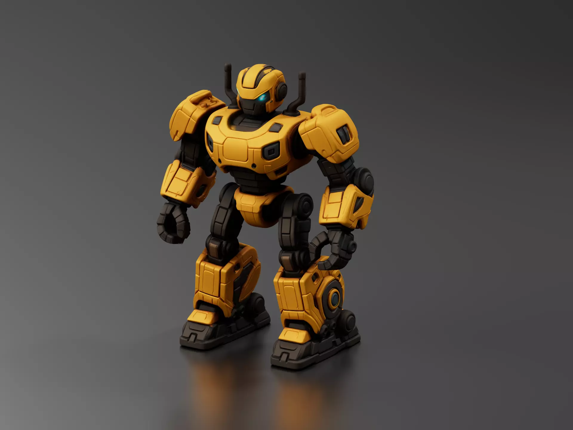 Battle Bot 3D print model