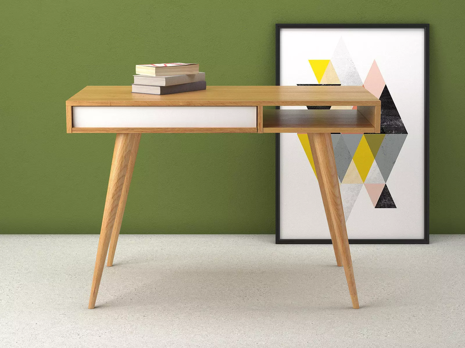 Celine Desk 3D model_1