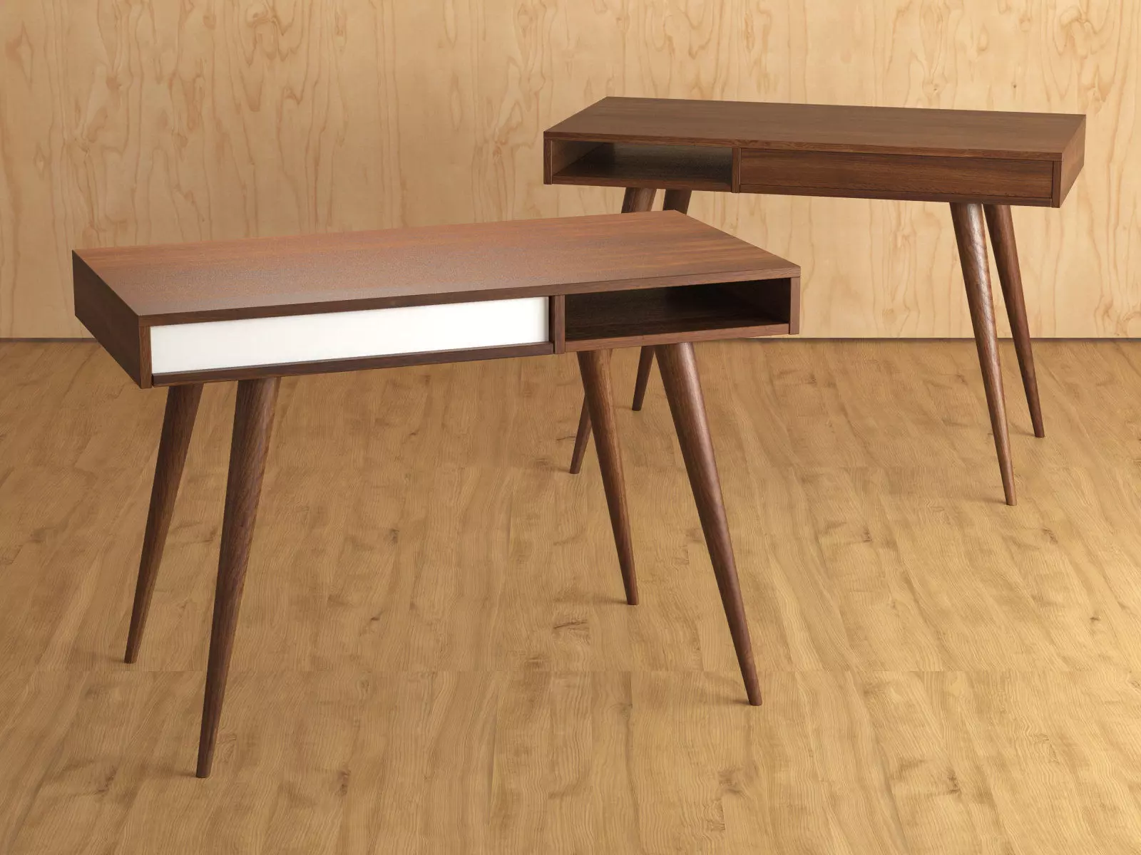 Celine Desk 3D model_2