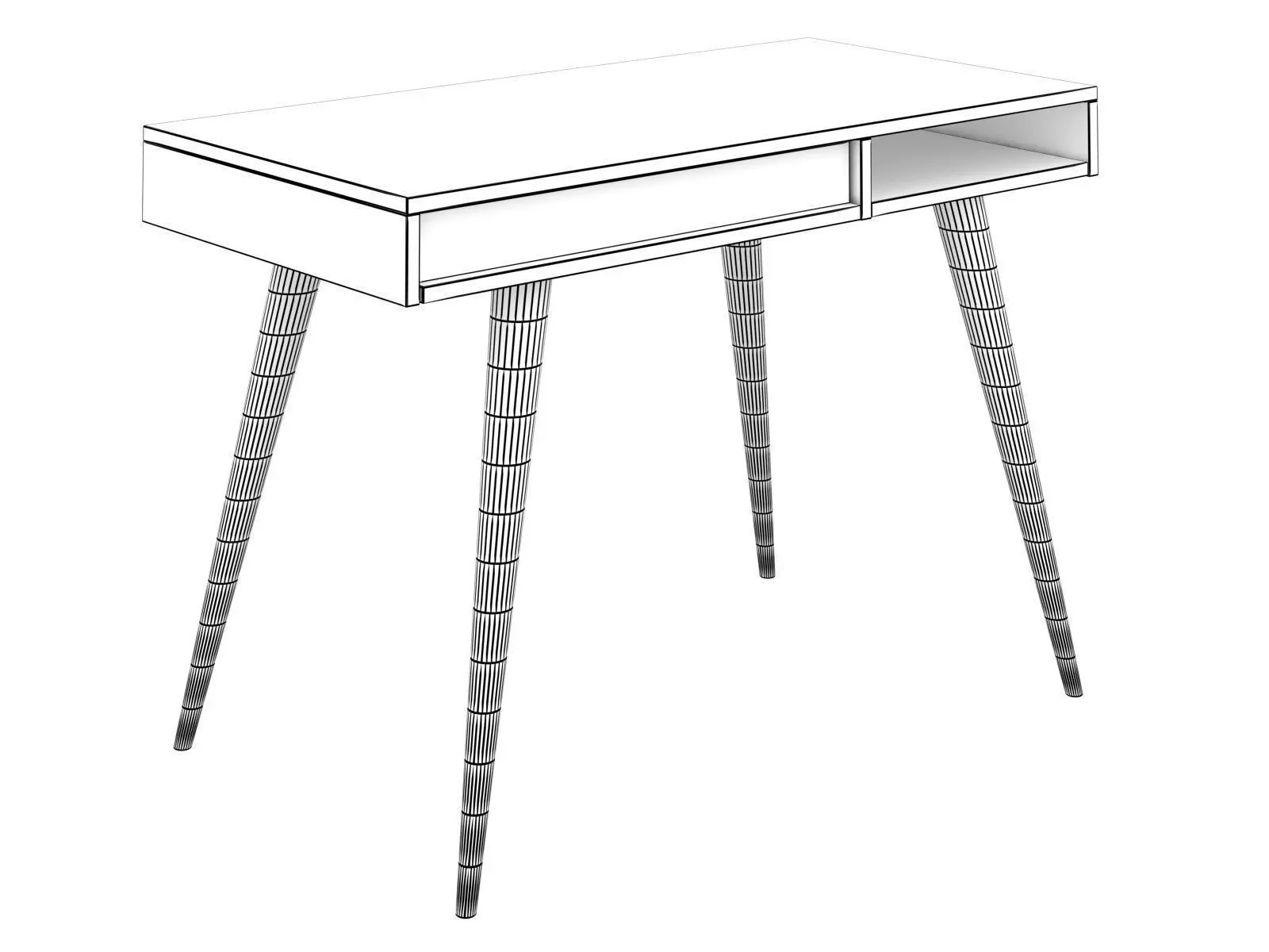 Celine Desk 3D model_4
