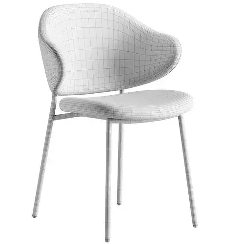 Bassi Chair 3D model 6