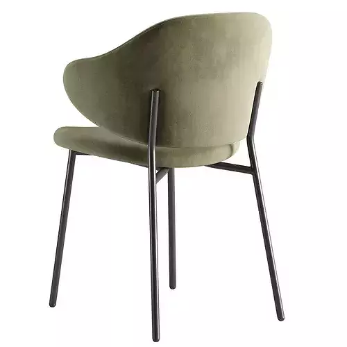 Bassi Chair 3D model 5