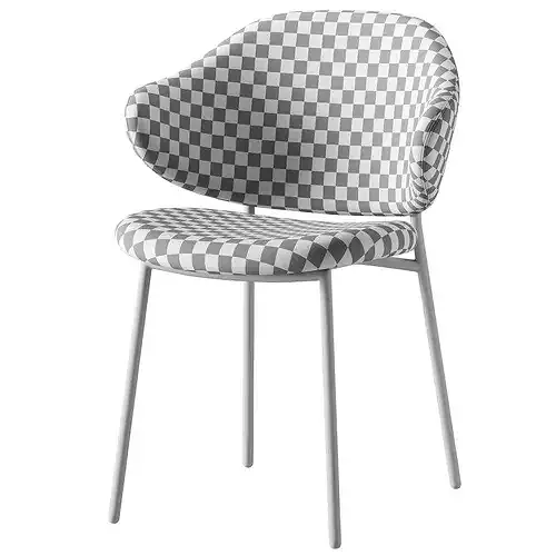 Bassi Chair 3D model 7
