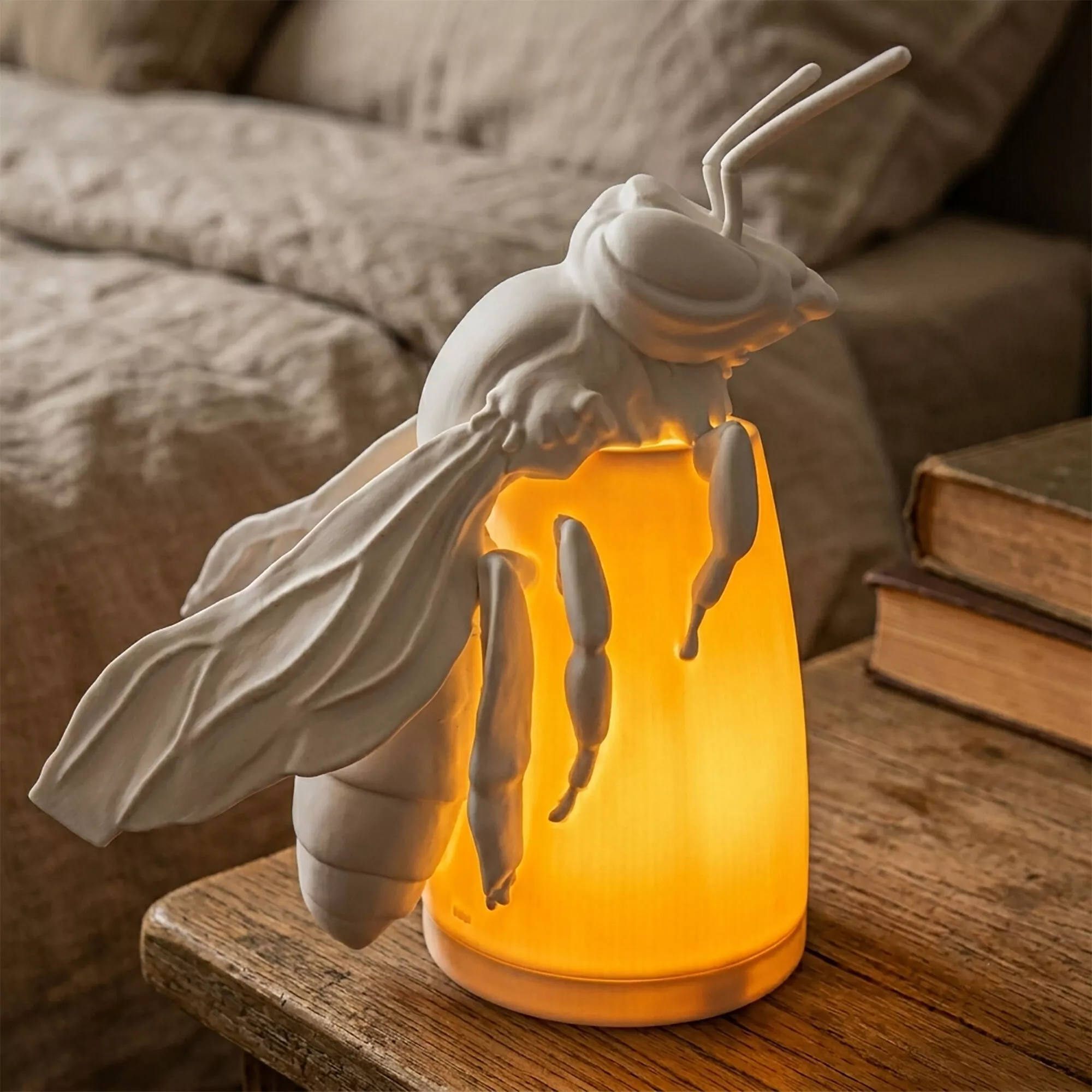 Bee Lamp Shade STL file no supports 3D print model