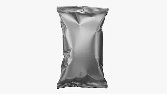 Snack Pack Foil Wrapper Mockup 17