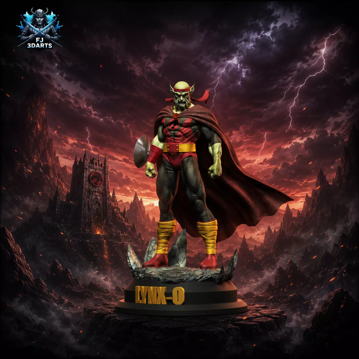 Term 11 CG Pyro Junio LinX O Thundercats 3D print model