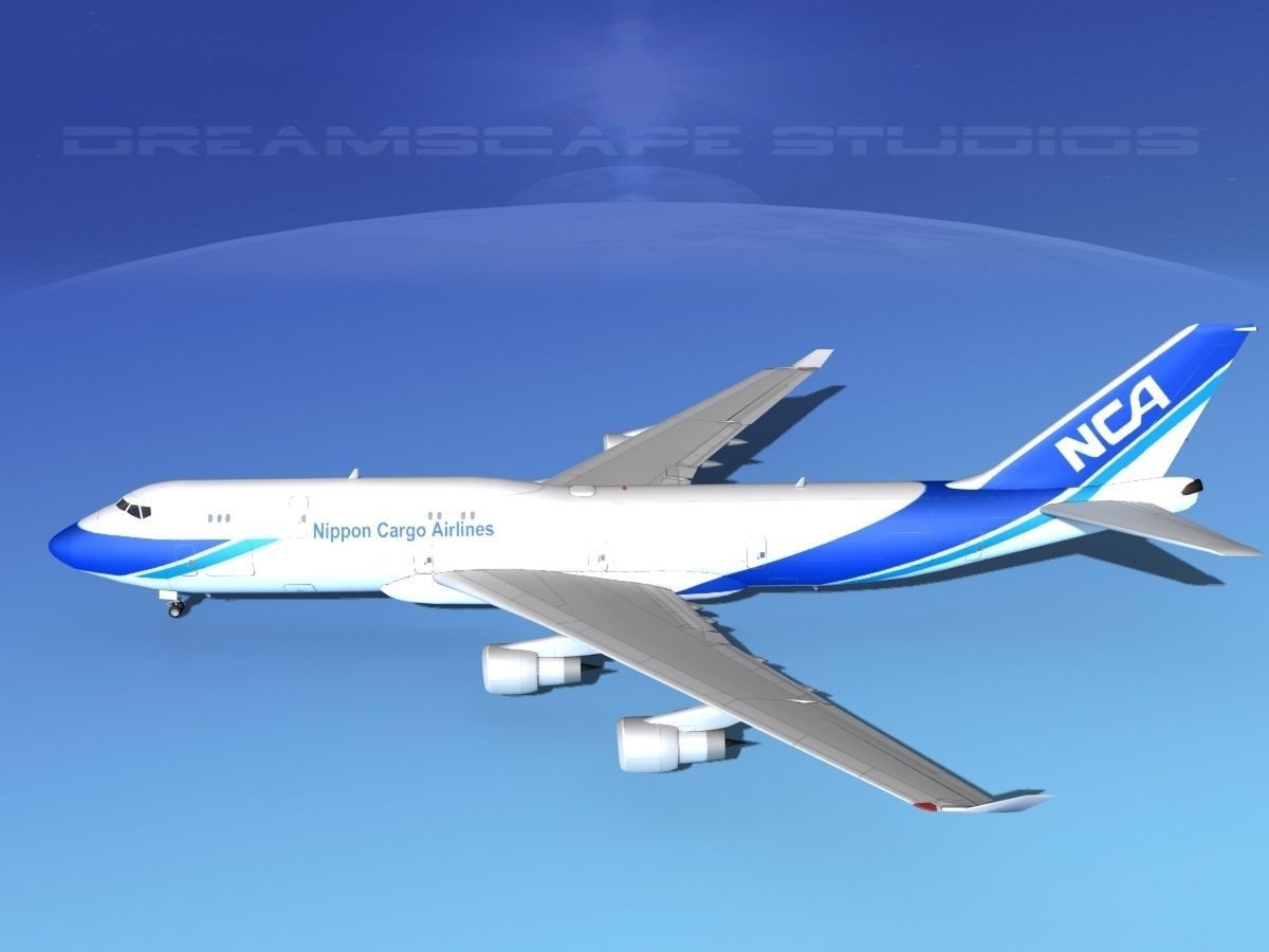 Boeing 747-8I All Nippon Cargo 3D model_10