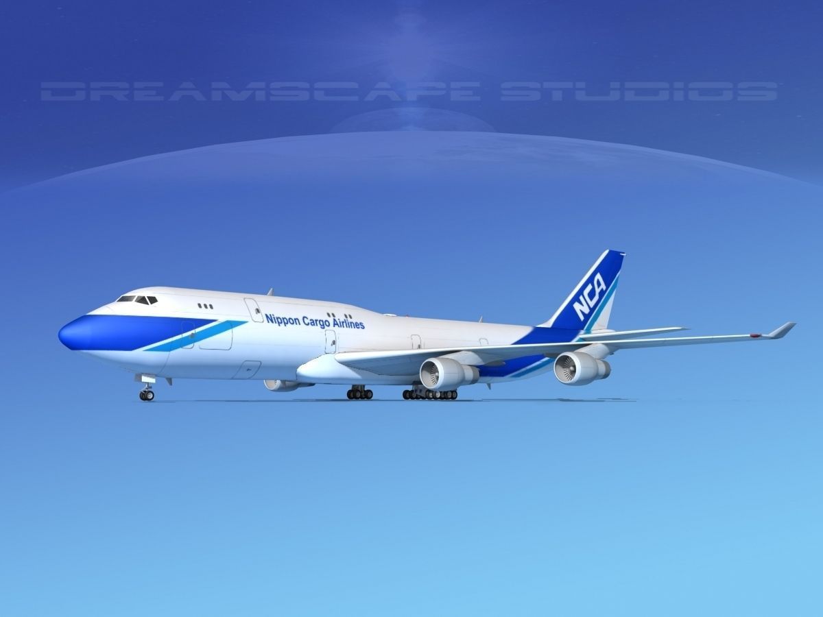 Boeing 747-8I All Nippon Cargo 3D model_1