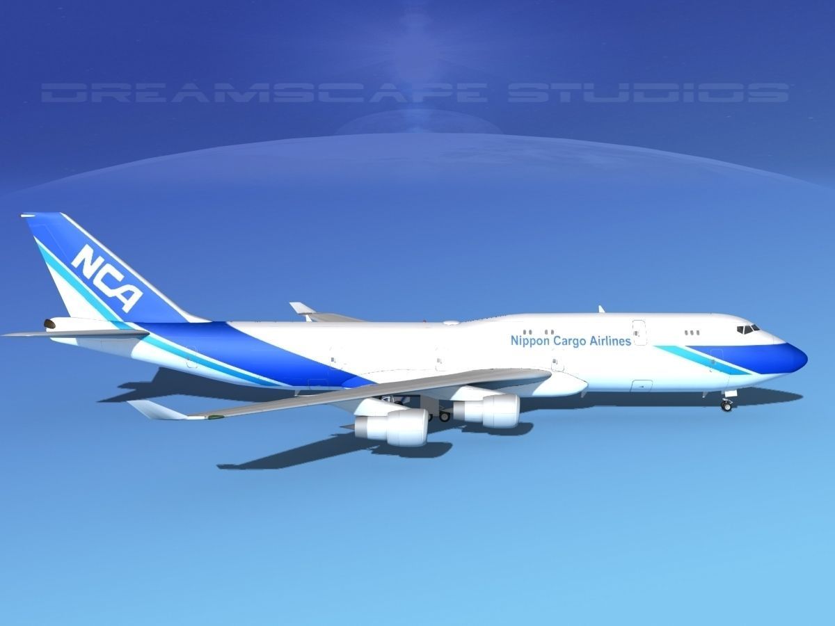 Boeing 747-8I All Nippon Cargo 3D model_5