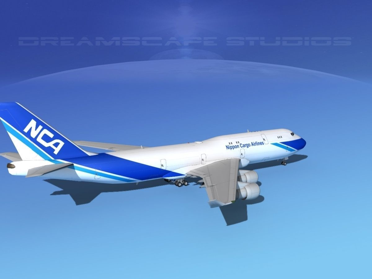 Boeing 747-8I All Nippon Cargo 3D model_6