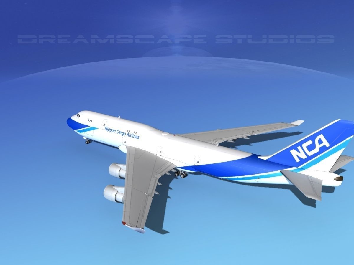 Boeing 747-8I All Nippon Cargo 3D model_9
