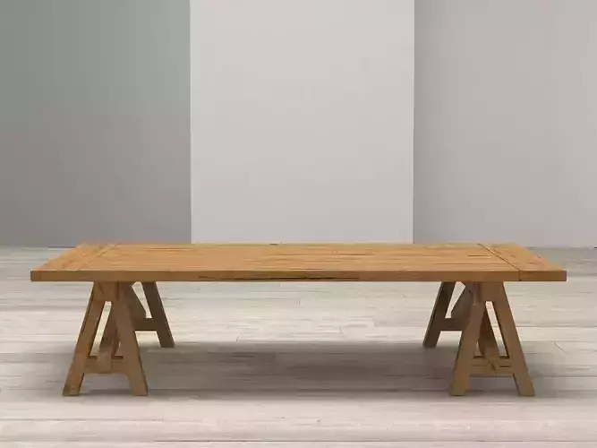 Benson Sawhorse Coffee Table