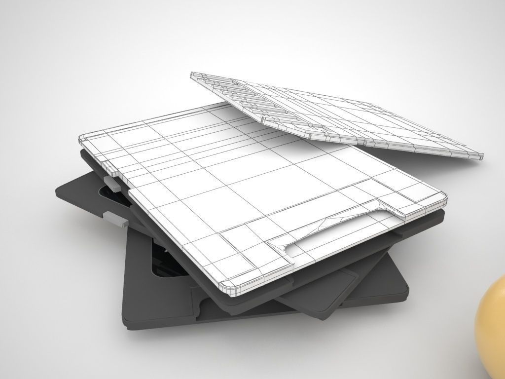 Sd Card Adapter  3D model_1