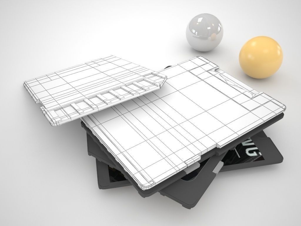 Sd Card Adapter  3D model_5