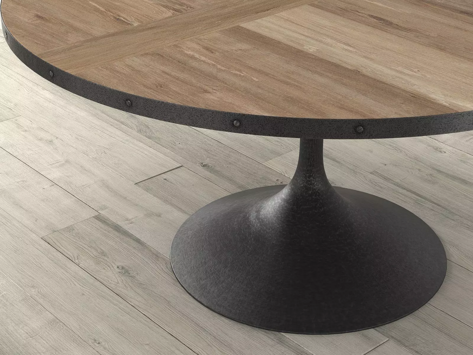 Aero Round 3D model_0