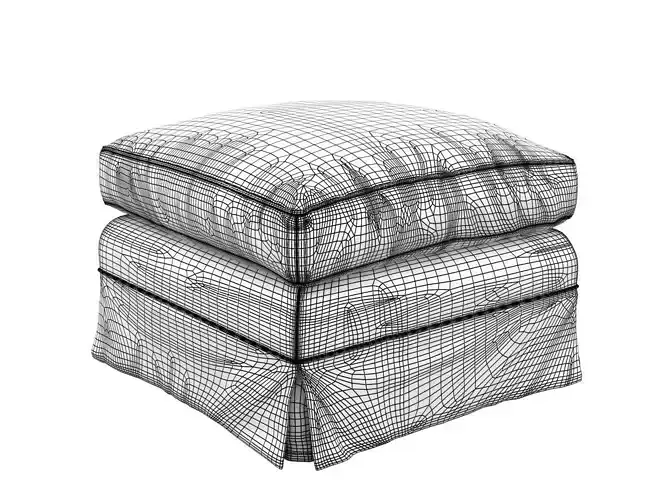 Howard Club Footstool