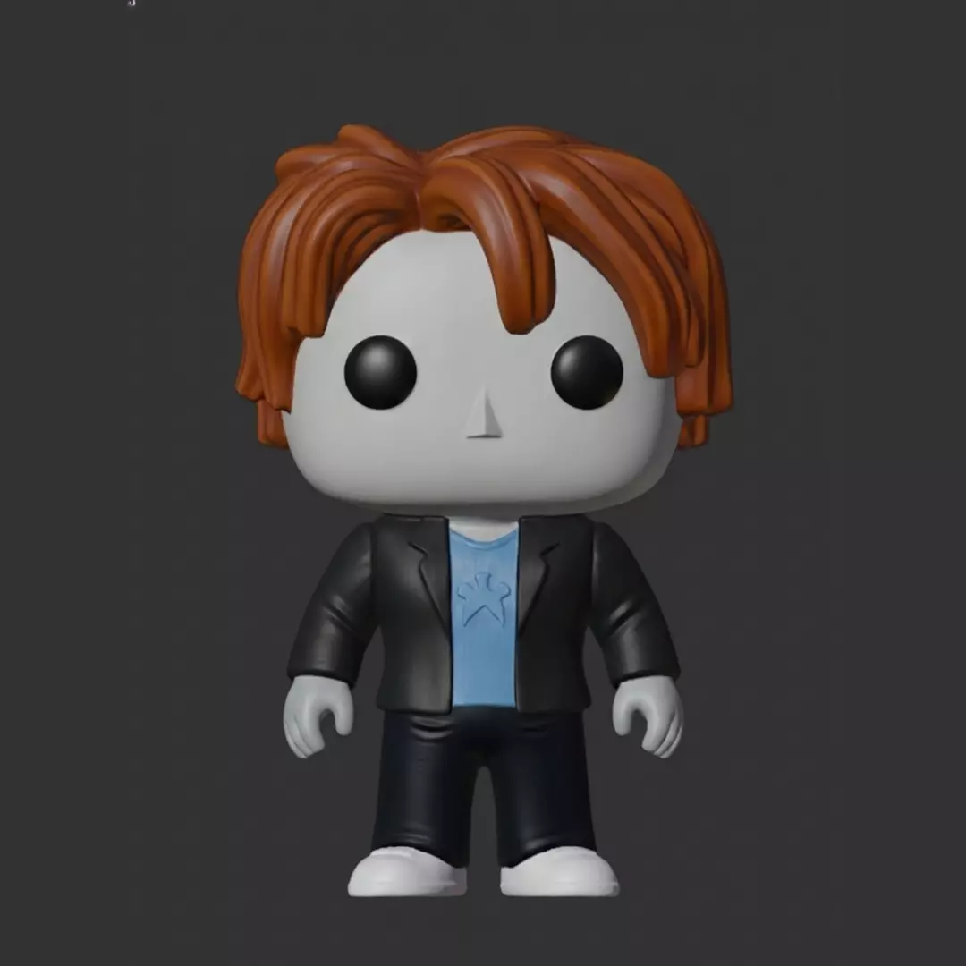 Roblox Bacon Hair Funko Pop Model 3D print model