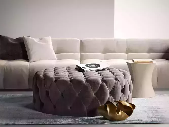 Knightsbridge Cocktail Ottoman