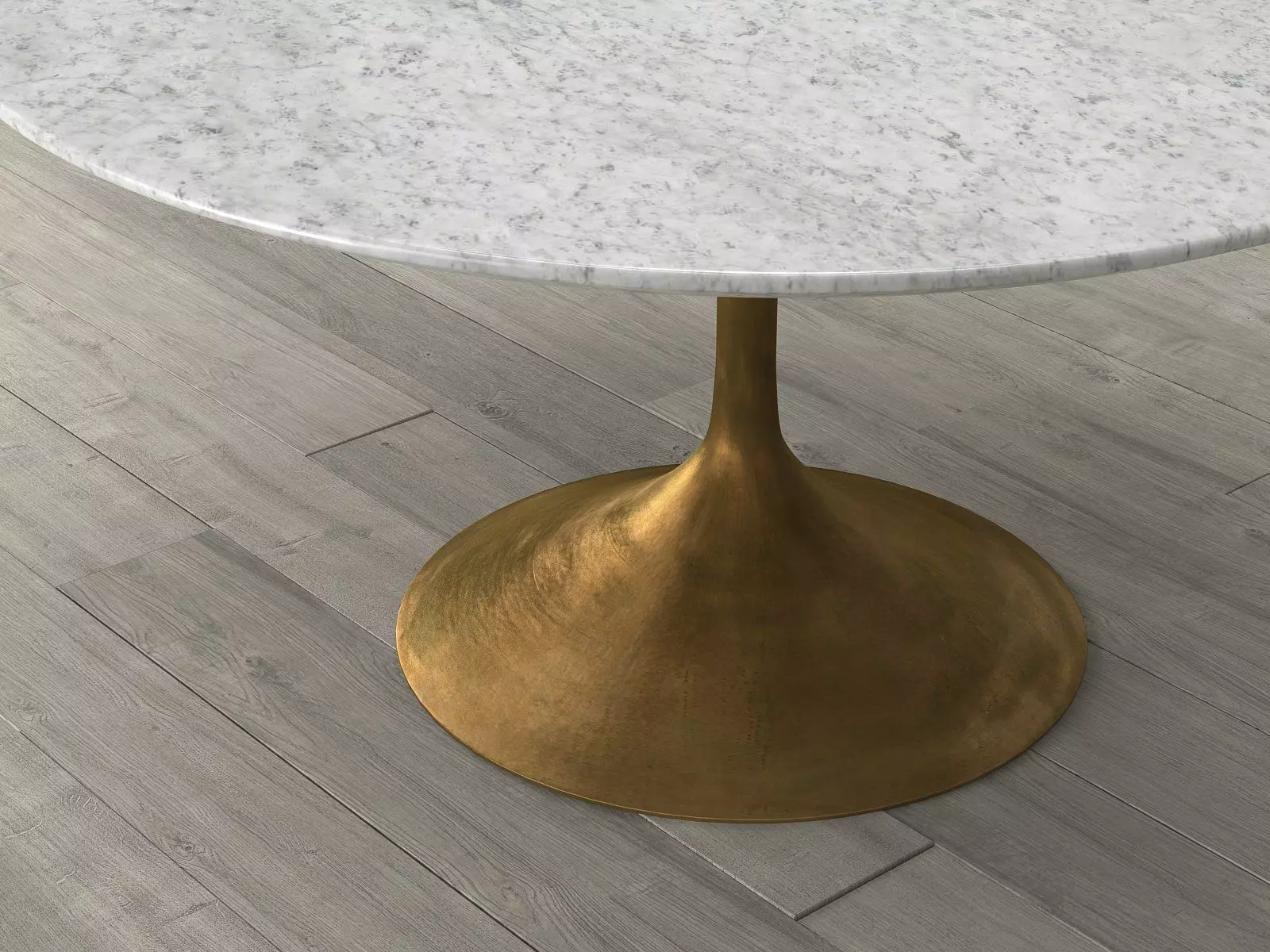 Aero Marble Dining Table 3D model_4