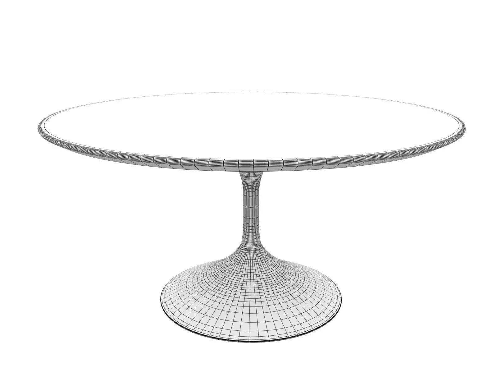Aero Marble Dining Table 3D model_9