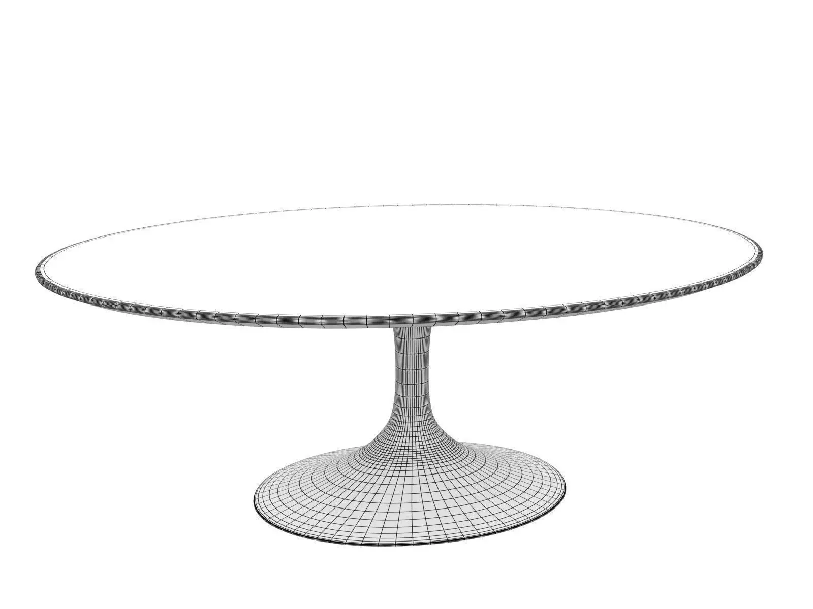 Aero Marble Dining Table 3D model_8