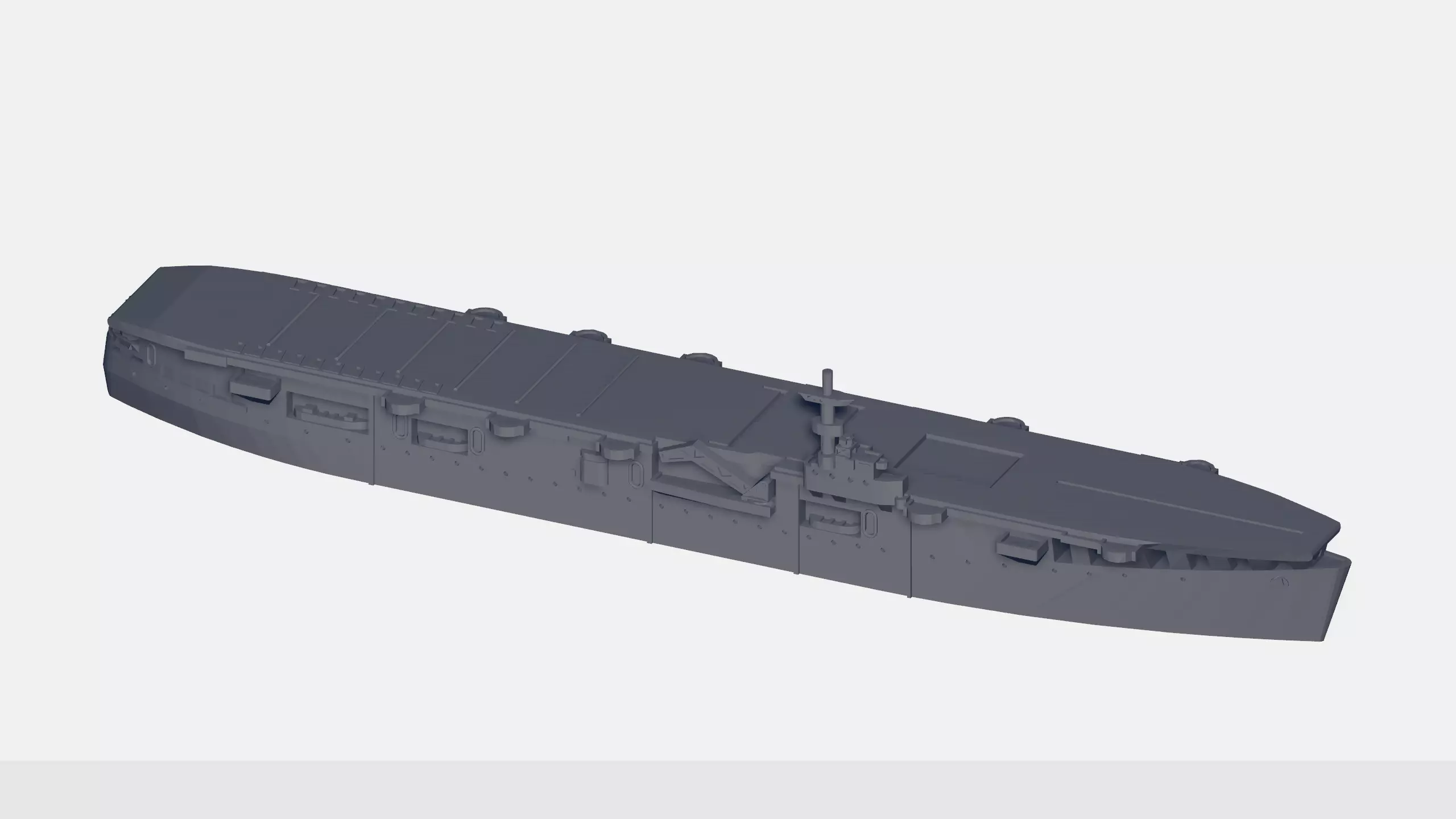 HMS Pretoria Castle 3D print model