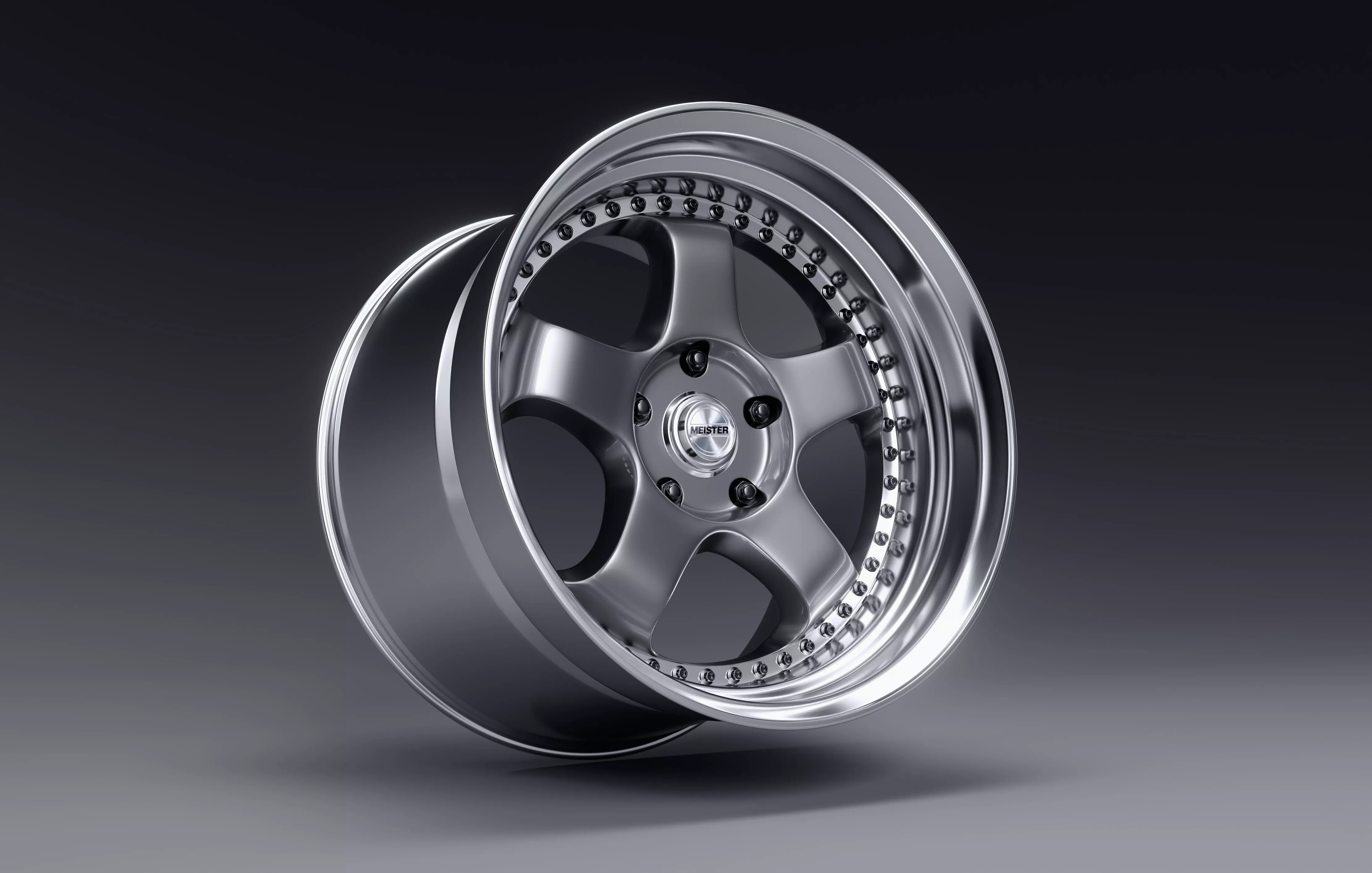 Work Meister S1 wheel Low-poly 3D model