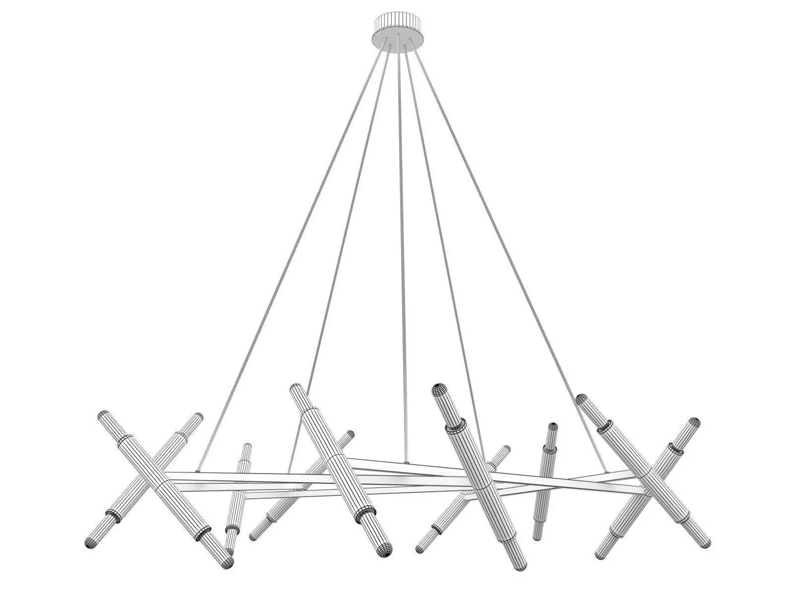 Le Pentagone 3D model_5