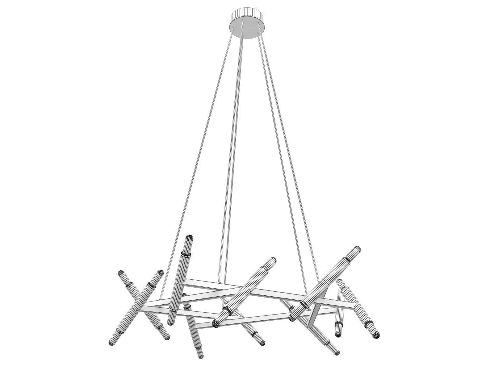 Le Pentagone 3D model_8