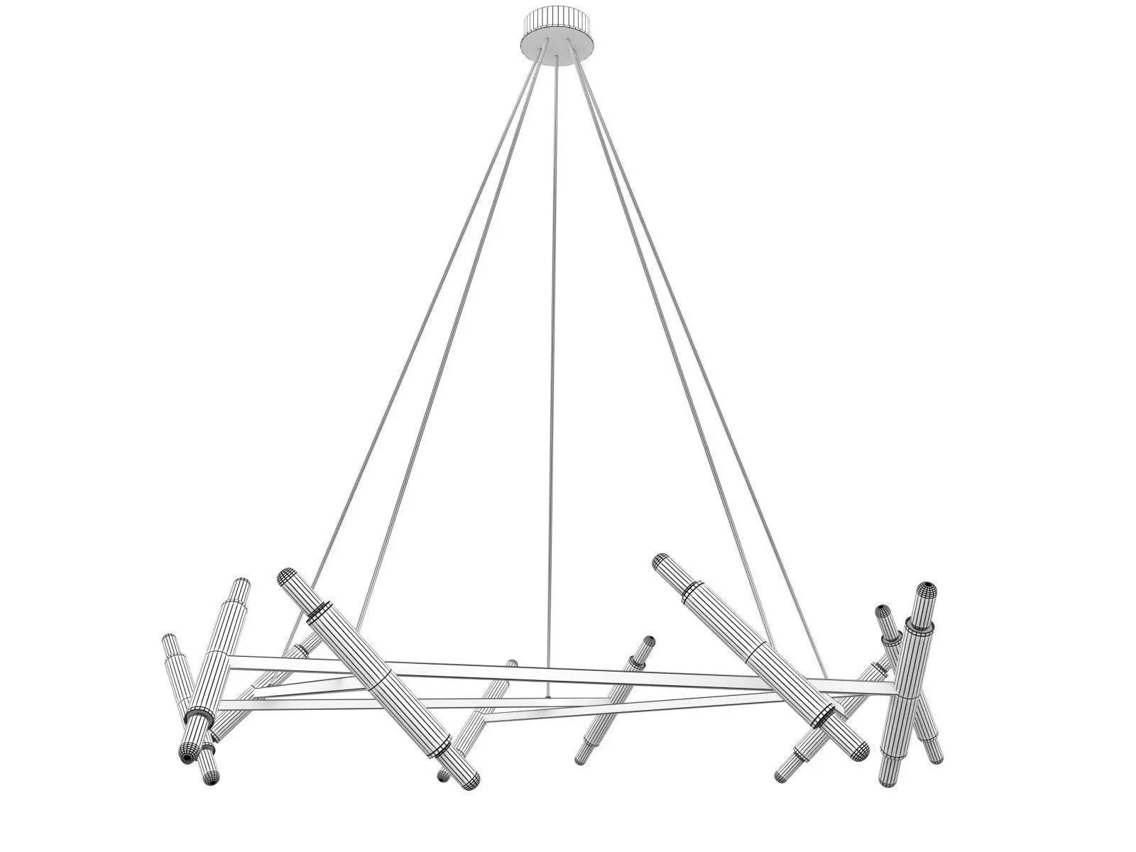 Le Pentagone 3D model_6