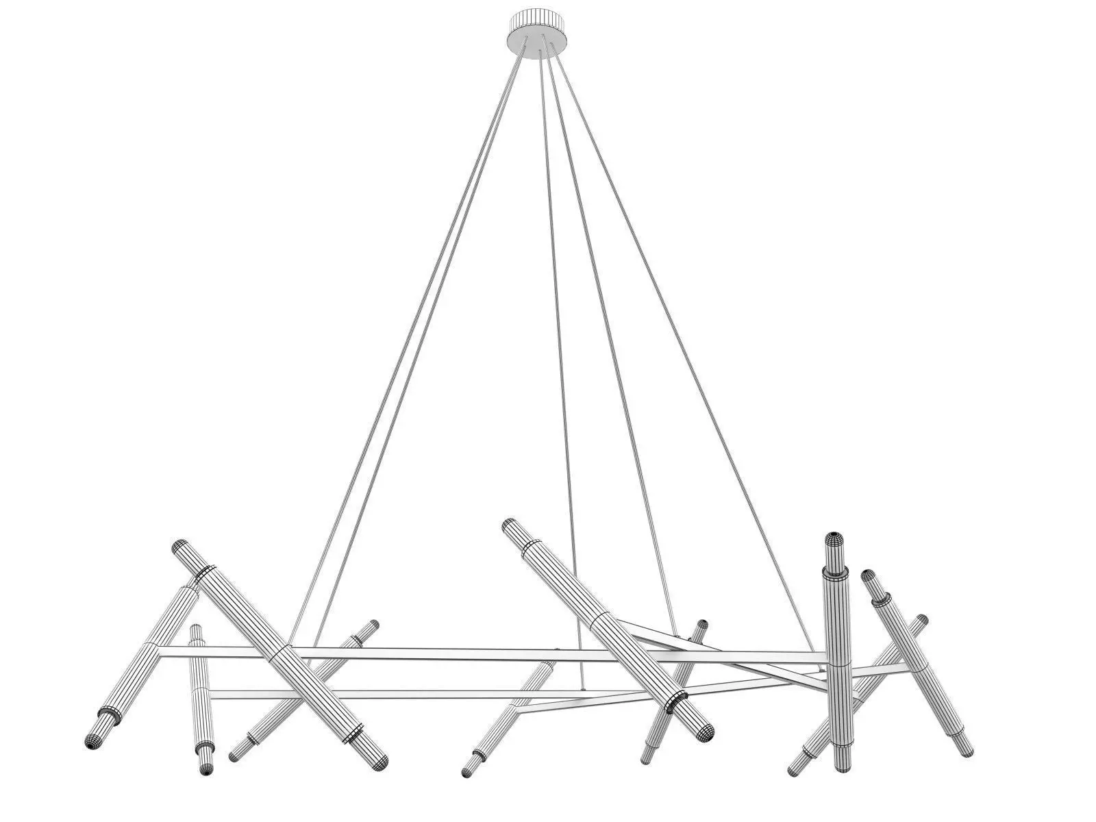 Le Pentagone 3D model_7