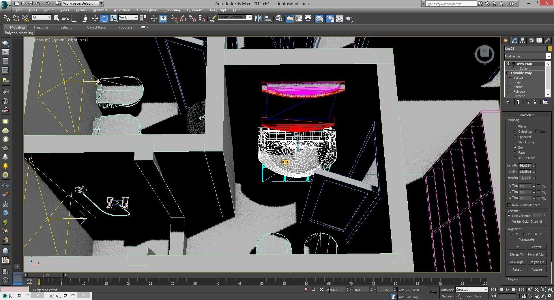 Interior House full modeled 3D model_2